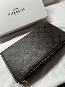 Coach Signature Brown Wallet