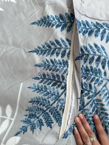 Leaf Print duvet cover