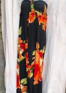 I. Floral Maxi Dress