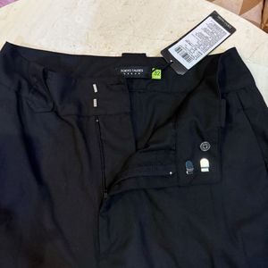 Black Wide Leg Trousers