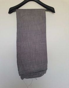Stylish Grey Rayon Dress Material