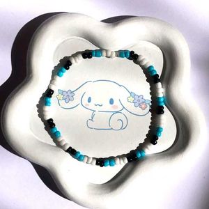 Beaded Bracelet with Cute Charm