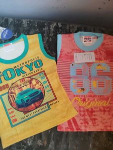 Kids Graphic Tank Tops Set
