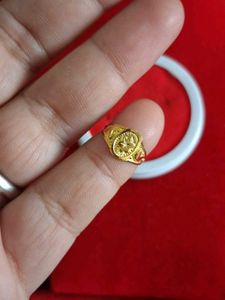 Elegant Gold Ring for new born baby