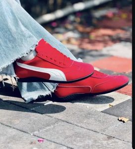 Red Puma Sneakers