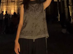 Embroidered Sleeveless Kurta