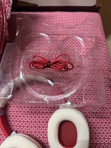 Red Motorola Unused Headphone Pulse Max