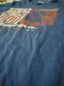 Men's Blue Graphic T-Shirt
