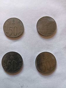 50 paise coins
