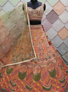 Embroidered Lehenga Choli Set