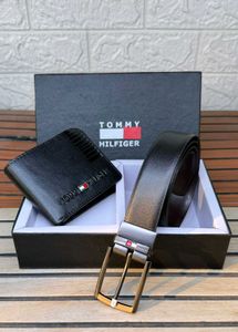 Tommy Hilfiger Belt &amp; Wallet Set