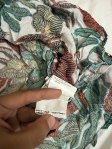 Tropical Print Tank Top
