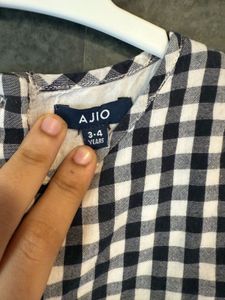 Girls' Checkered Dress