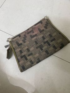 Stylish Woven Clutch