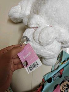Cute Cinnamoroll Plush Toy with Hat