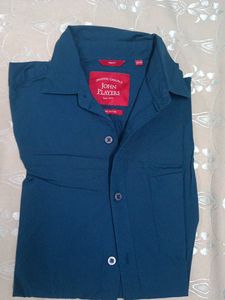 Stylish Teal Blue John Players Shirt