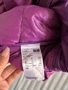 Purple Puffer Jacket
