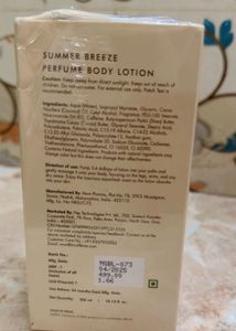 Caffeine Summer Breeze Perfume Body Lotion