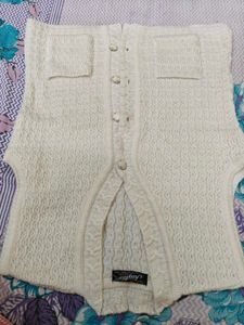 Vintage Knitted Cardigan Vest