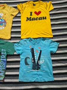 Boys T-Shirts Bundle for 5 to 6 years Old