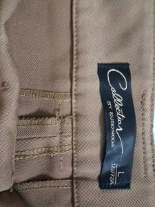 Classic Tan Tailored Trousers
