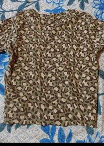 Leopard Print Top