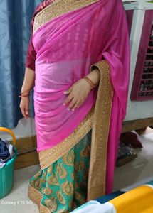 Heavy Party Wear Saree For Woman
