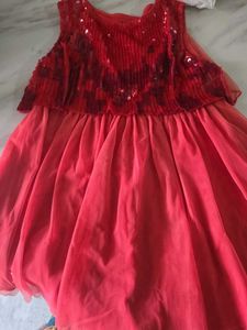 Sparkling Red Party frock