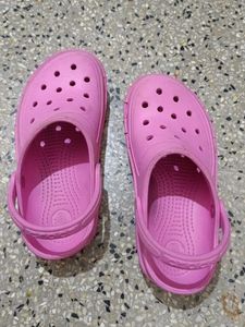 Kids Pink Crocs Clogs