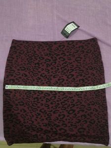 New Look Leopard Print Skirt