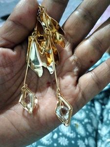 Long Golden Colour Earings