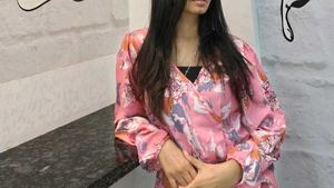Sale!!Korean Style Pink Dress