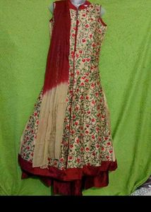 bust 38 Elegant Indian Ethnic Kurta Set with Dupat