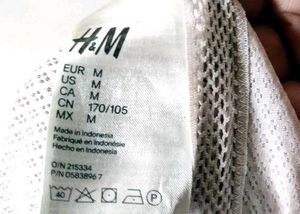 HM Light Grey White Panty