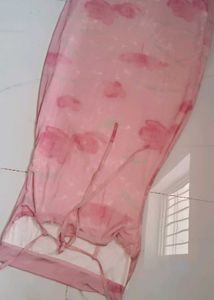 Pink Floral Maxi Dress