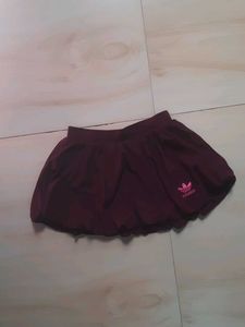 Adidas Burgundy Skirt