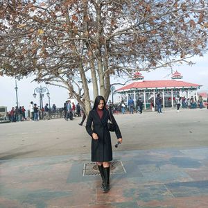 Chic Black Overcoat for Women