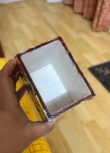 Colorful Diamond Patterned Trinket Box