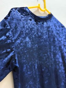 Blue Velvet Short Sleeve Tee
