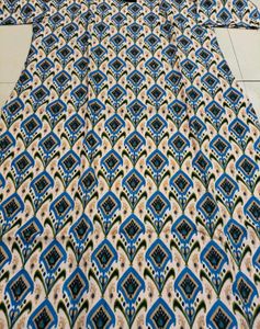 Elegant Inaia Brand Blue Printed Kurta