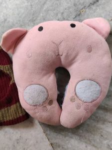Baby Hat and Pig Pillow