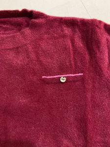 Maroon Knit Sweater / Pullover