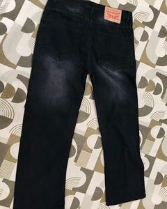 Unisex High Waisted Wide Leg Jeans