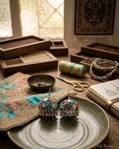kala karigari jhumka