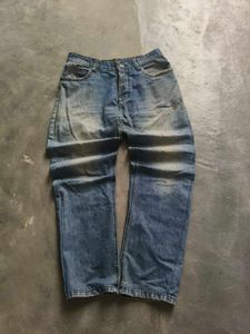 Faded Vintage Replay Jeans with multiple buttons