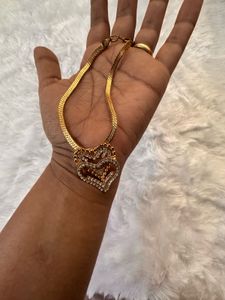 Sparkling Heart Pendant Necklace