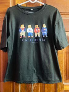 Cute Bear Graphic T-Shirt
