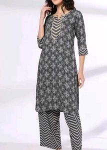 Stylish Printed Kurta palazzo set