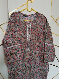 Printed Cotton Kurta
