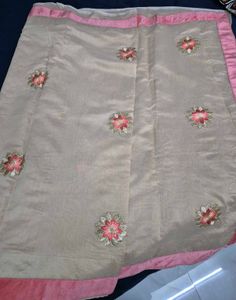 beige cotton blouse